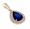 gold pendant 18k shiny xuping