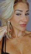 EARRINGS GOLD LONG ZIRCONIA WEDDING WEDDING