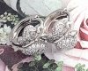 gold plated earrings with exclusive cubic zirconia