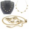 GOLD CHAIN NECKLACE celebrity STAINLESS STEEL