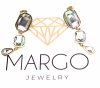 gold earrings made of stainless steel