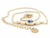 BRACELET GOLD CELEBRITY STAINLESS STEEL