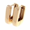 gold plated earrings with exclusive cubic zirconia