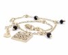 BRACELET GOLD CELEBRITY STAINLESS STEEL