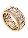 gold ring 18,60mm. gold-plated engagement xuping