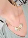 GOLD CHAIN NECKLACE celebrity STAINLESS STEEL