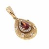 18k gold plated set pendant earrings xuping