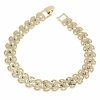 gold bracelet for a gold-plated leg