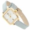 exclusive women's gold watch leather strap