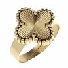 ring 18,30mm gold stainless steel