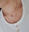 GOLD CHAIN NECKLACE celebrity STAINLESS STEEL