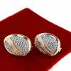 exclusive swarovski gold-plated earrings