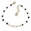 BRACELET GOLD CELEBRITY STAINLESS STEEL