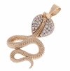 gold pendant 18k shiny xuping