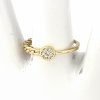 gold ring 18,60mm. gold-plated engagement xuping