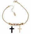 BRACELET GOLD CELEBRITY STAINLESS STEEL