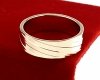 gold ring 18,60mm. gold-plated engagement xuping