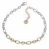 BRACELET GOLD CELEBRITY STAINLESS STEEL