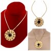 GOLD CHAIN NECKLACE celebrity STAINLESS STEEL