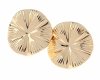 gold plated earrings with exclusive cubic zirconia