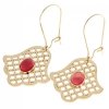 EARRINGS SILVER STAINLESS STEEL CELEBRITY