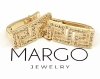 gold plated earrings with exclusive cubic zirconia