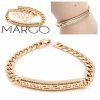 gold bracelet for a gold-plated leg
