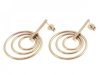 EARRINGS SILVER STAINLESS STEEL CELEBRITY