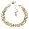 1480a Bransoletka elegancka złota 18+3 pozłacana 14k Xuping