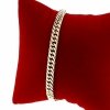 3507 Bransoletka elegancka cyrkonia złota 20cm pozłacana 14k Xuping