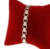 3108 Bransoletka złota elegancka 18cm cyrkonie pozłacana 14k Viki Lady