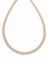 2550 Złoty łańcuszek 45cm 6mm pozłacany 18k Xuping 