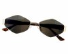ok45 Damskie okulary przeciwsłoneczne muchy ozdobne UV400