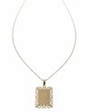 @4336 Złoty łańcuszek naszyjnik 40+5 stal chirurgiczna 316L celebrytka Viki lady medalik