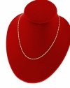 601 Złoty łańcuszek 45cm 1,9mm pozłacany 18k Xuping 