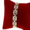 290k Bransoletka złota elegancka 18,5cm pozłacana 14k ażurowa apartowska