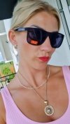 3393 Okulary unisex przeciwsłoneczne muchy ozdobne UV400