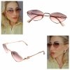ok107 Damskie okulary przeciwsłoneczne muchy ozdobne UV400