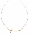 @321a Złoty łańcuszek naszyjnik 50+5 stal chirurgiczna 316L celebrytka krzyżyk Viki lady