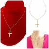 @0300 Złoty łańcuszek naszyjnik 40+5 stal chirurgiczna 316L Viki lady 