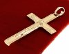 185b Złota zawieszka pozłacana 18k Xuping krzyżyk