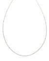 3022 Srebrny łańcuszek 45cm 1,5mm pozłacany białym złotem Xuping 