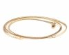 3566 Złoty łańcuszek 45cm 2,5mm pozłacany 18k Xuping żmijka
