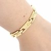 1310 Bransoletka złota elegancka 20cm pozłacana 14k Viki Lady