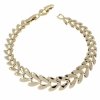 309 Bransoletka elegancka złota 17+2cm pozłacana 14k Xuping