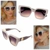 ok68 Damskie okulary przeciwsłoneczne muchy ozdobne UV400