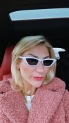 4995  Damskie okulary przeciwsłoneczne kocie ozdobne