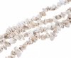 n15 Howlit beżowy kamień naturalny sieczka drobna 4-8mm sznur 82cm