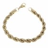 0287 Bransoletka elegancka złota 20cm pozłacana 14k Xuping