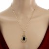 @3363 Złoty łańcuszek naszyjnik 46+5 stal chirurgiczna 316L celebrytka Viki lady